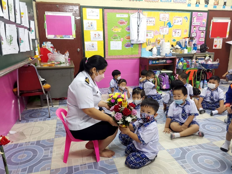 โรงเรียนผดุงกิจวิทยาได้จัดกิจกรรมวันไหว้ครู  2565
