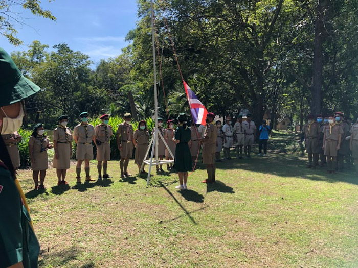 กิจกรรมเข้าค่ายพักแรมลูกเสือ - เนตรนารี ประจำปีการศึกษา 2565