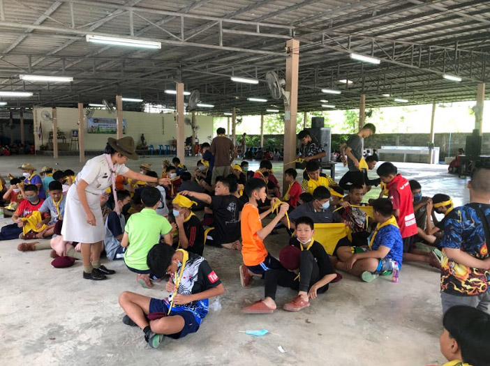 กิจกรรมเข้าค่ายพักแรมลูกเสือ - เนตรนารี ประจำปีการศึกษา 2565 กิจกรรมเข้าค่ายพักแรมลูกเสือ - เนตรนารี ประจำปีการศึกษา 2565