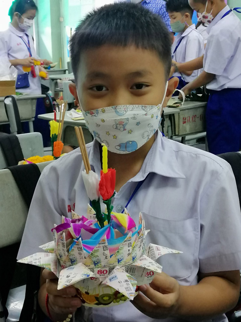 กิจกรรมวันลอยกระทง ประจำปีการศึกษา 2565 กิจกรรมวันลอยกระทง ประจำปีการศึกษา 2565