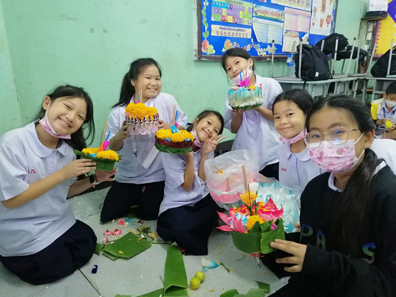 กิจกรรมวันลอยกระทง ประจำปีการศึกษา 2565 กิจกรรมวันลอยกระทง ประจำปีการศึกษา 2565