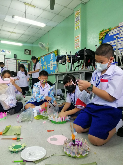 กิจกรรมวันลอยกระทง ประจำปีการศึกษา 2565 กิจกรรมวันลอยกระทง ประจำปีการศึกษา 2565